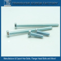 in-Stock Sales M6*30 Galvanized Ms Hexagon Bolts